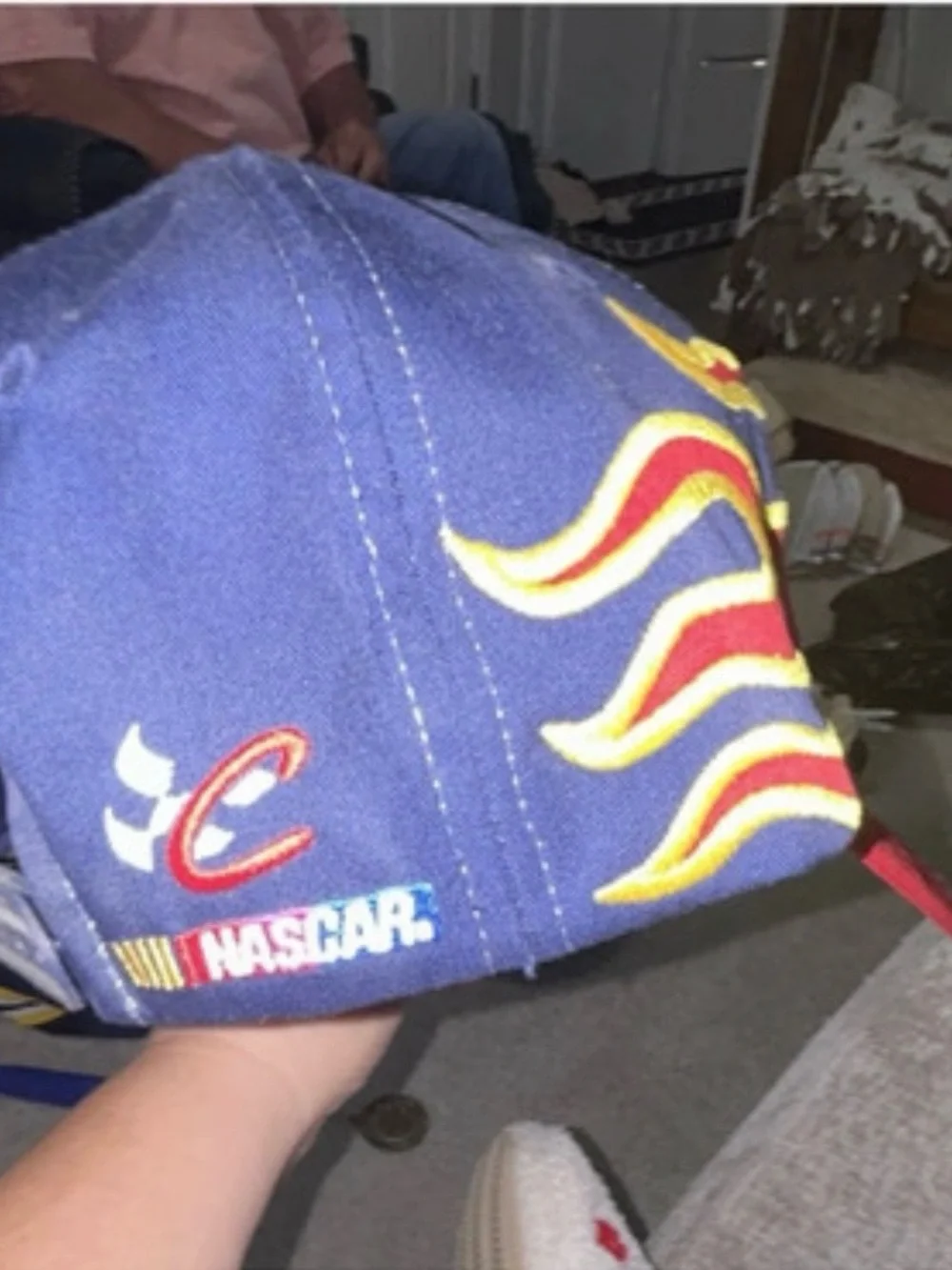DuPont Motorsports Jeff Gordon #24 NASCAR Snapback Cap Hat, Red/Blue/Yellow